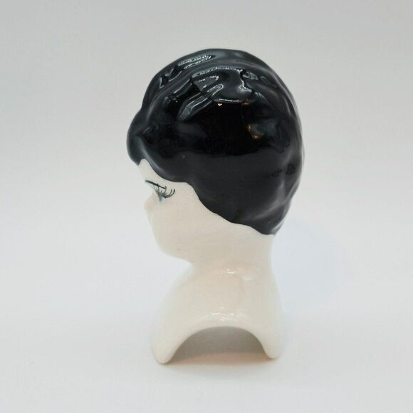 Small Antique China Doll Ceramic Head - Picture 2 of 10